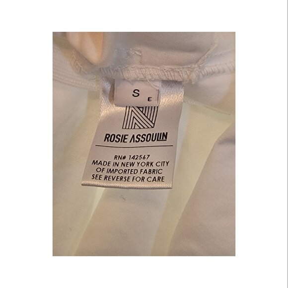 Rosie Assoulin White Cotton Multi Colored Strap Wrap Dress, Small, Resort 2018 - Picture 6 of 7